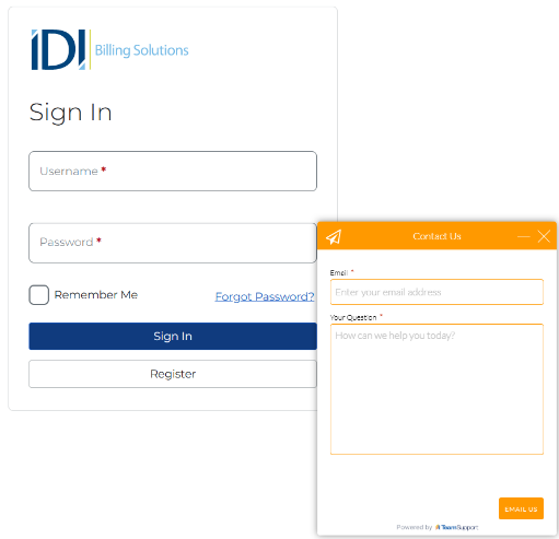 A screenshot of a login form AI-generated content may be incorrect.