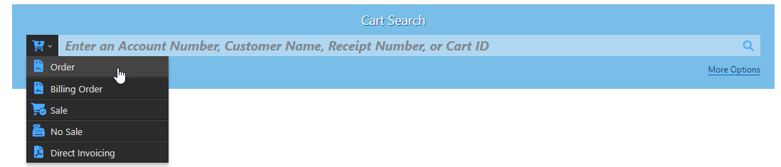 A blue and white rectangular object with text Description automatically generated